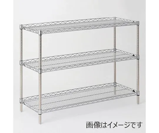 64-3476-10　Side-Up Erecta Shelf W 1821 x D 460 x H 1384mm (P) 3 stages with DB　MU1820P1390W3