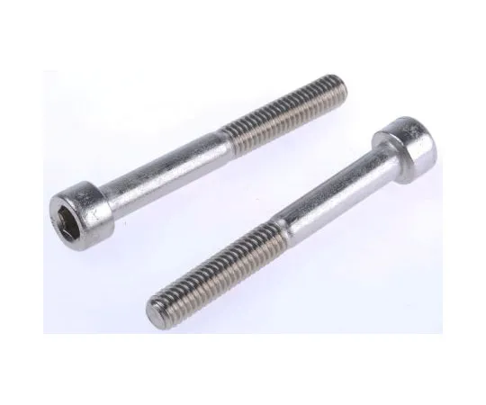 63-4719-12　RS PRO M6 x 50mm Hex Socket Cap Screw Plain Stainless Steel　187-1465