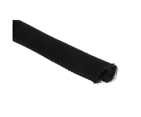 63-4932-87　RS Pro Braided PET Black Cable Sleeve, 14mm Diameter, 3m Length　668-1276