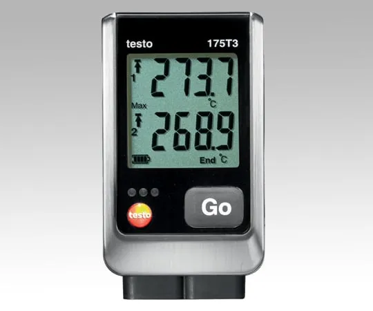 1-3234-01-20　［Discontinued］Temperature Data Logger Testo 175 T3 with Calibration Certificate　0572.1753