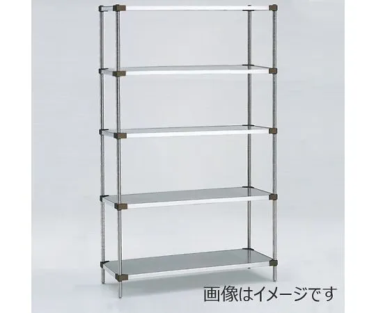 64-3446-22　［Discontinued］304 Solid Erecta Shelf AD Type W 1519 x D 614 x H 1384mm (PS) with DB 3 stages　LSS1520ADPS1390W3