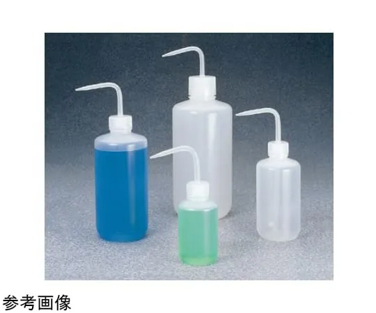 65-5636-69　Economy Washing Bottle 125 mL 1 Box (6 Bottles x 1 Pack)　2401-0125