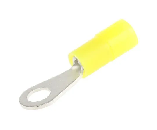 63-4741-95　RS PRO Insulated Crimp Ring Terminal, M2.5 Stud Size, 0.2mm² to 0.5mm² Wire Size, Yellow　239-4105