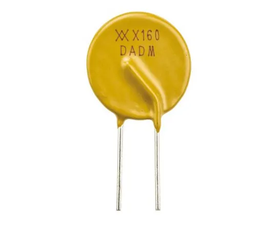 63-4844-34　Littelf*** 1.6A Hold current, Radial Leaded PCB Mount Resettable F***, 72V　RXEF160