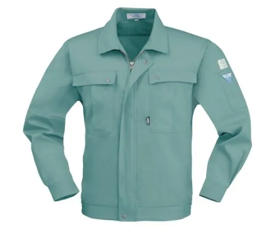 65-8525-58　Long Sleeve Blouson Green 3L　9294-60-3L