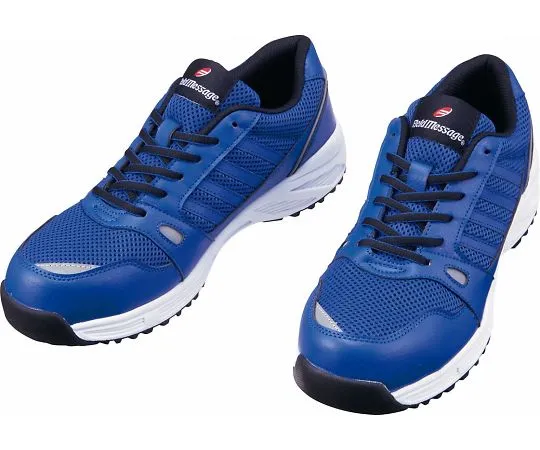 64-0986-32　Safety Shoes Lace-Up Type Royal Blue 22.0 cm　S2181