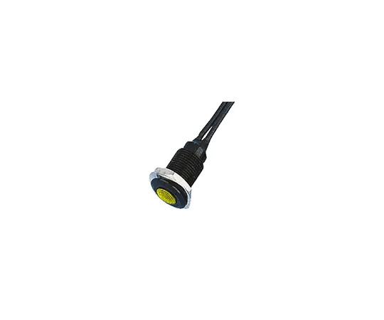 63-4772-51　Oxley Yellow Indicator, Lead Wires Termination, 10.2mm Mounting Hole Size　OXL/CLH/100/FL30/YW