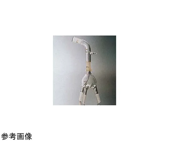 65-6836-54　Dividing Receiver 15/25-15/25 Regular Sliding Set, for Reducing Pressure, Curved Tube Angle 105°, 3 Pairs　1848-01-1