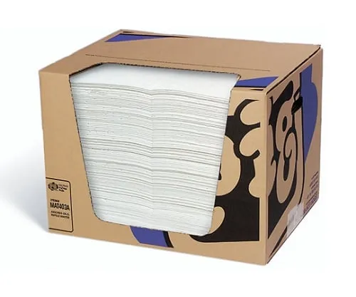 61-3592-87　Pig(R) Oil Absorbent Economy Mat 100 Pieces　MAT403A