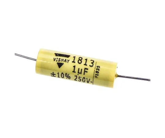 63-4718-26　Vishay 1μF Polyester Capacitor PET 160 V ac, 250 V dc ±10% MKT 1813 Series Through Hole　MKT1813-510-255