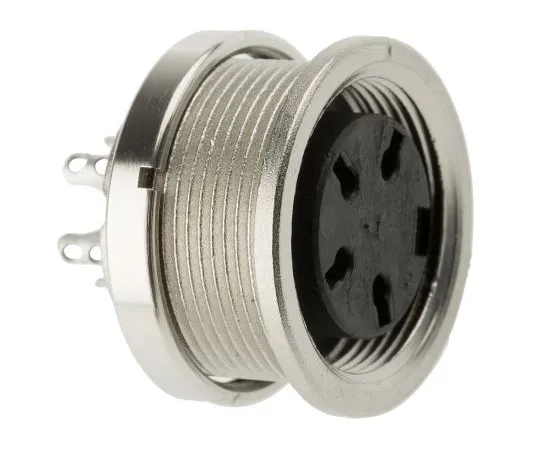 63-4890-64　Amphenol C 091 A Series Panel Mount Connector, 4 contacts Socket　T3303 000