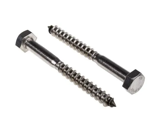 63-4691-31　Stainless Steel Coach Screw, 10mm　144-3561