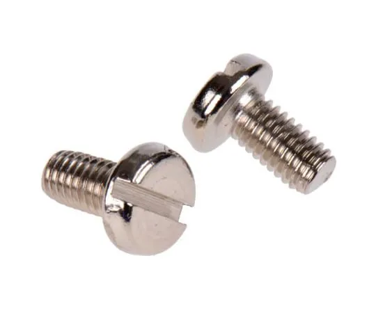 63-4816-27　RS Pro, M3 Pan Head, 6mm Brass Slot Nickel Plated0.5　482-8515