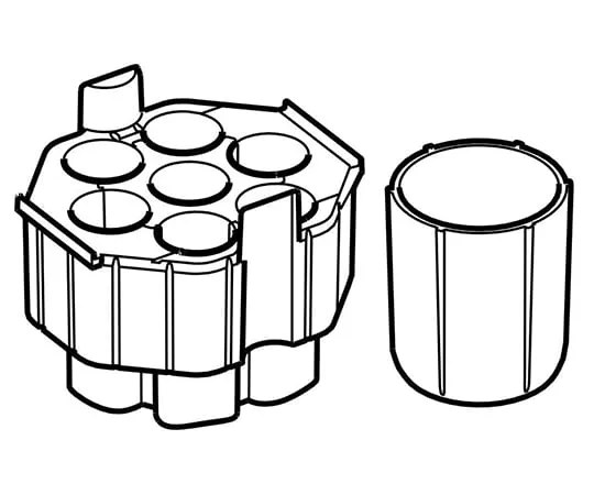 63-8460-16　Adapter 50mL Conical Tube, 175-250mL, for Plate S-4 x Universal rotor　5910 751.001