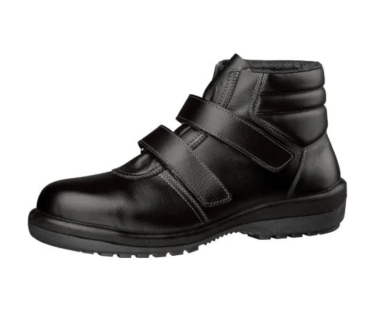 62-0934-31　New Rubber 2 Layer Sole Safety Shoes RT725 Black 23.5cm　RT725-23.5