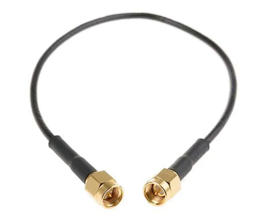 63-4787-29　TE Connectivity 50 Ω, Male SMA to Male SMA Coaxial Cable Assembly, 250mm length, RG316 cable type　1337808-1
