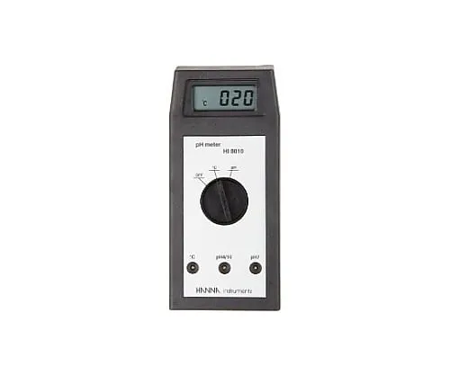 61-0117-26　［Discontinued］Portable pH Meter (Without Electrode) HI 8010B　HI8010B