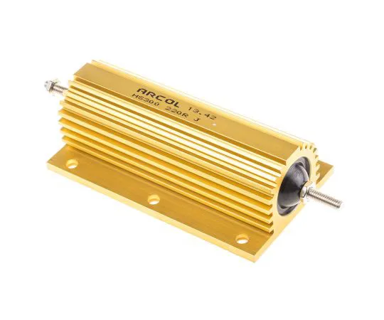 63-4746-65　Arcol HS300 Series Aluminium Ho***d Axial Wire Wound Panel Mount Resistor, 220Ω ±5% 300W　HS300 220R J