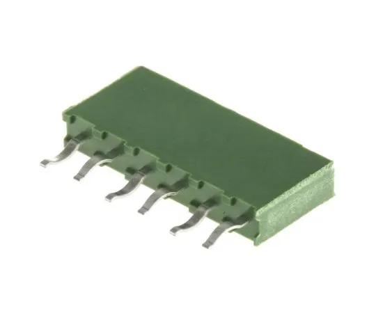 63-4832-37　TE Connectivity AMPMODU HV100 Series 2.54mm Pitch 6 Way 1 Row Straight PCB Socket, Through Hole, Solder Termination　215297-6