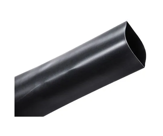 63-4712-49　TE Connectivity Black No Heat Shrink Tubing 25.4mm Sleeve Dia. x 1.2m Length, CGPT Series 2:1 Ratio　CGPT-25.4/12.7-0-STK