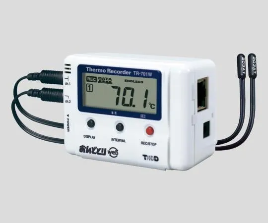 6-9183-24　［Discontinued］ONDOTORI Temperature Data Logger (Wired)　TR-701NW