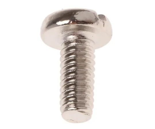 63-4816-25　RS Pro, M2.5 Pan Head, 6mm Brass Slot Nickel Plated0.45　482-8464