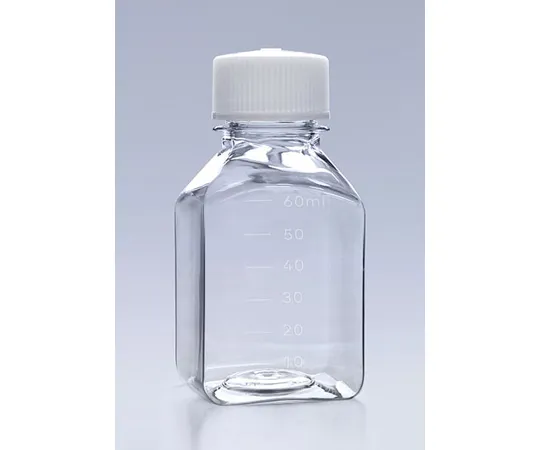 67-2517-72　Sterile Media Bottle 60 ml PETG 24 Pieces x 8 Bags (192 Pieces/Box)　CELCUFG080060S