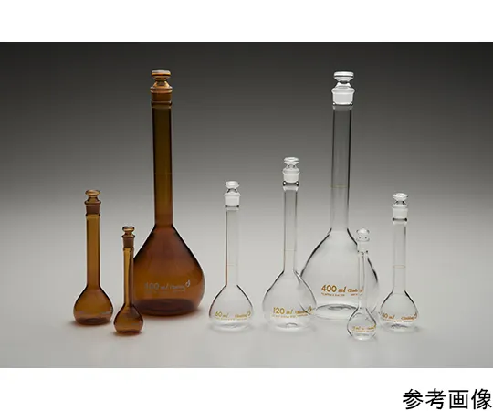 64-8088-78　Custom Volumetric Flask Brown 150 mL Transparent　CL2031-TK-150-11