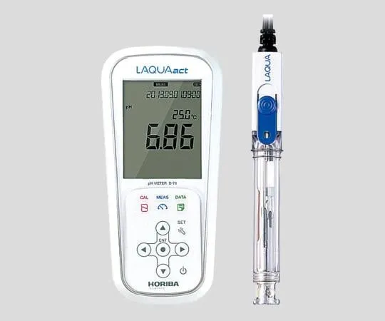 1-4713-35　［Discontinued］Portable pH And Water Quality Meter (Plastic Body pH Electrode Set)　D-75S