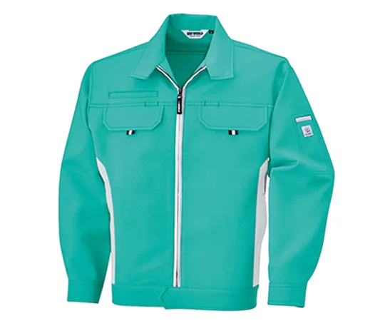 63-1786-40　Long Sleeve Jacket Mint Green x Silver Gray　2629-26-S