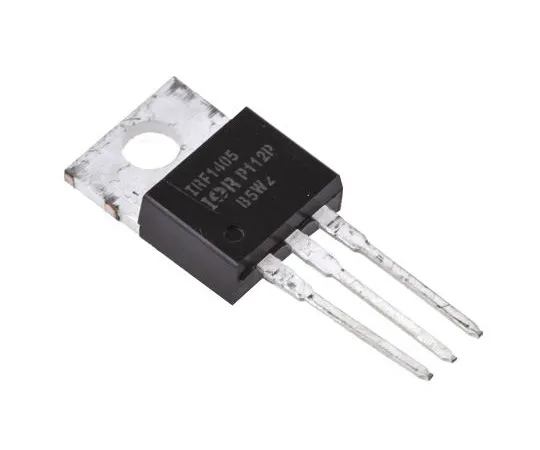 63-4869-11　IRF1405PBF N-Channel MOSFET, 169 A, 55 V HEXFET, 3-Pin TO-220AB Infineon　IRF1405PBF