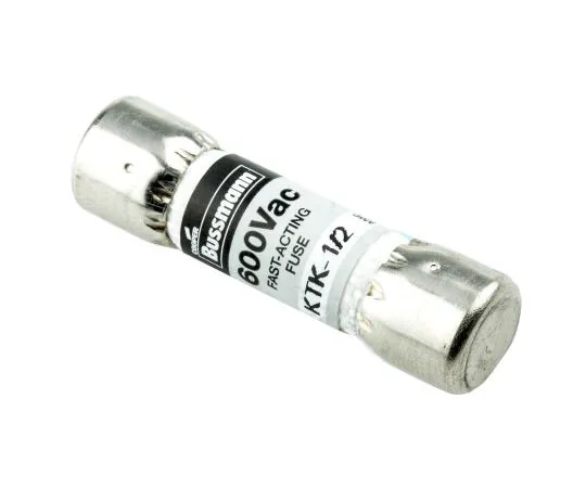 63-4799-89　Cooper Bussmann, 500mA Melamine Cartridge F***, 10 x 38mm, Speed F　KTK-1/2