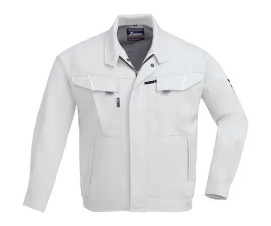 65-8485-31　Long Sleeve Blouson Silver Gray 3L　7550-22-3L