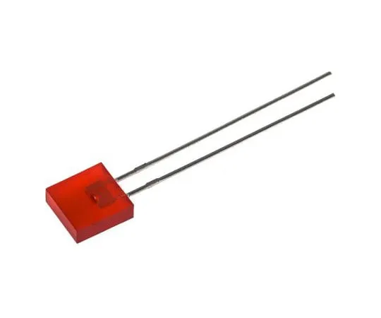 63-4716-61　1.9 V Red LED Rectangular Through Hole, Broadcom HLMP-0301　HLMP-0301