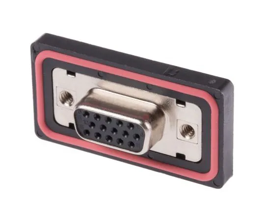 63-4666-60　RS PRO 15 Way Panel Mount D-sub Connector Socket　122-3037