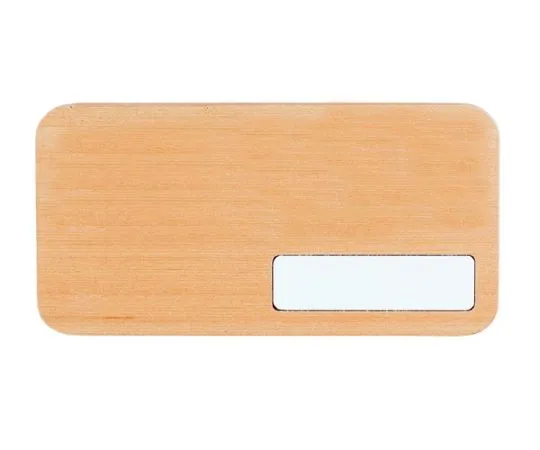 61-9252-68　Room Name, Sign (Flat Type) Width 200 x Height 100mm Plain　SK-WNS-1F
