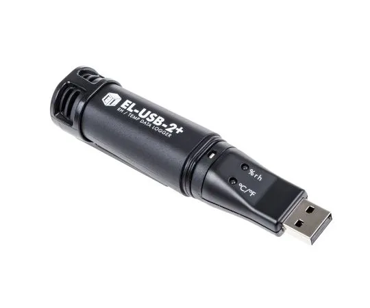 63-4930-44　［Out of stock］Lascar EL-USB-2+ Dew Point, Humidity, Temperature Data Logger, USB, Battery Powered, IP67　EL-USB-2+