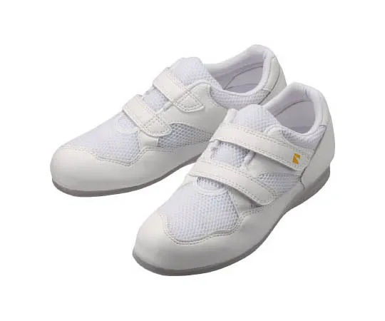 67-3125-68　Unisex Electrostatic Work Shoes Elepas White 21.0 cm　PS15S-W-21.0