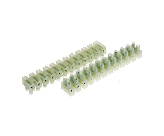 63-4831-13　RS Non-F***d Terminal Block, 12 Way/Pole, Screw Down Terminals, 6 mm² Through Hole, Nylon, 400 V　492-8716