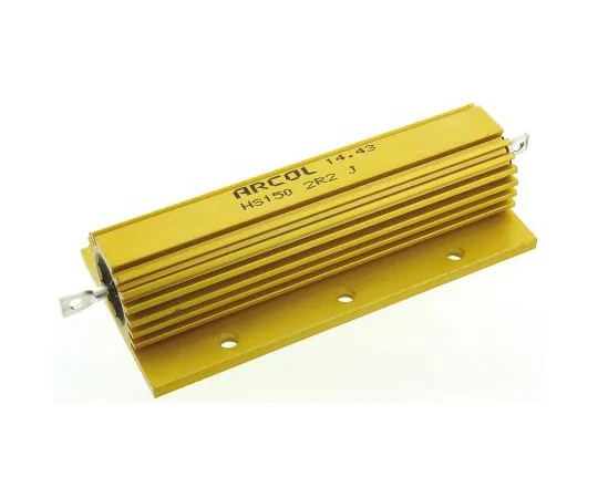 63-4758-76　Arcol HS150 Series Aluminium Ho***d Axial Wire Wound Panel Mount Resistor, 2.2Ω ±5% 150W　HS150 2R2 J