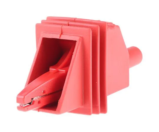 63-4790-72　RS PRO Crocodile Clip, 10A, Red　423-3169