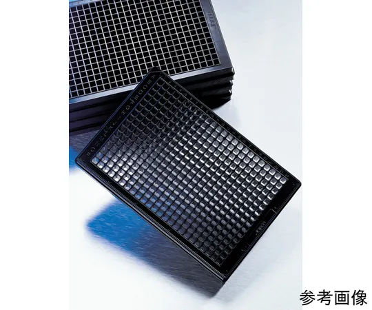 65-3960-91　CellBIND 384 Well Low Flange Clear Bottoms with Black Sterilized Lid 20 pcs x 5 packs　3770