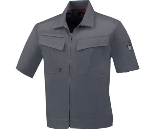 65-8375-82　Short Sleeve Blouson Charcoal Gray 3L　1651-25-3L