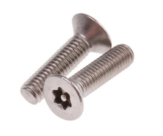 63-4894-72　Plain Countersunk Stainless Steel Tamper Proof Security Screw, M3 x 12mm　621-2502