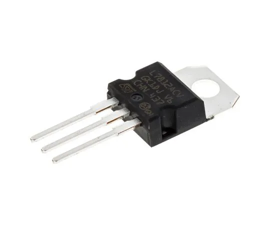 63-4756-82　STMicroelectronics, 12 V Linear Voltage Regulator, 1A, 1-Channel, 2% 3-Pin, TO-220 L7812ACV　L7812ACV