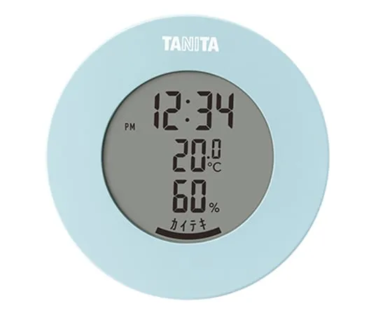 64-6399-99　Digital Thermo-Hygrometer Light Blue　TT-585-BL