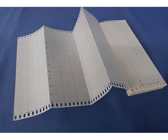 63-8468-46　Recording Paper (With company name), 10 pieces　180-120-0120