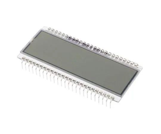 63-4717-98　RS PRO 7-Segment LCD Display, Black on Grey, 1 Row by 6 Characters, Transflective　185-0193