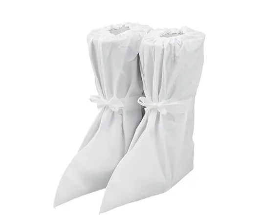 66-0033-54　Protech Guard Hardwork Boot Covers White 10 Pairs　68310