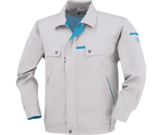 65-8359-74　Long Sleeve Blouson Silver Gray 3L　1554-22-3L